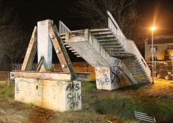 Naechtlicher Brueckenabriss In Jena 23